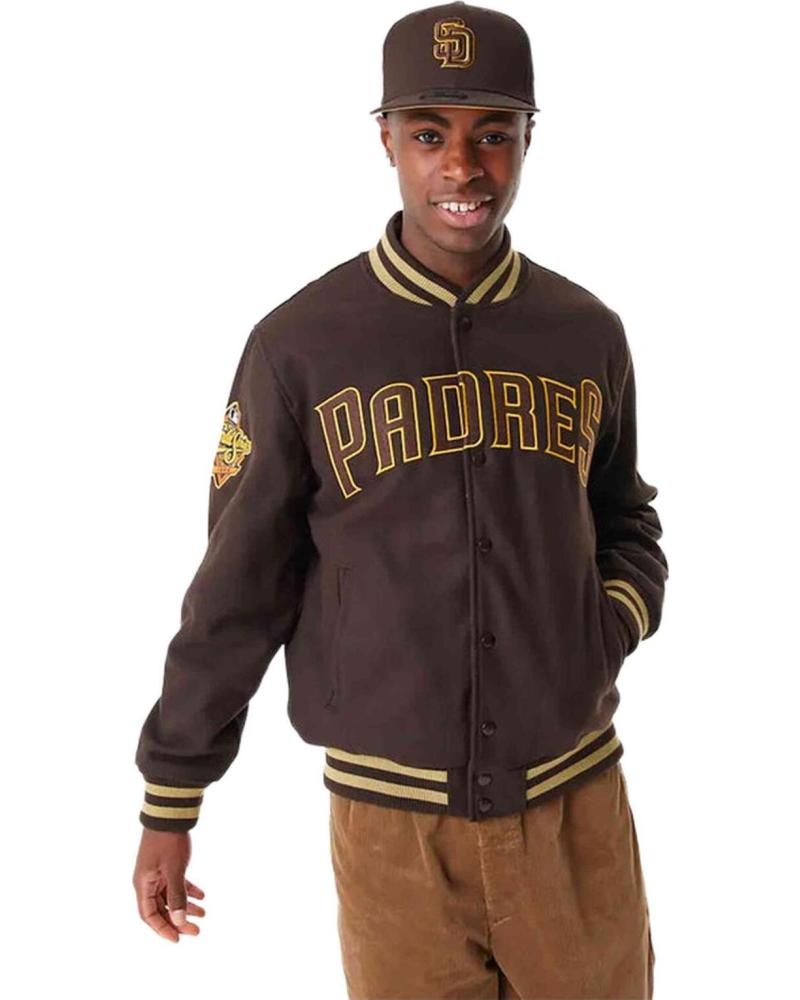 NEW ERA CHAQUETA BOMBER NEW ERA PARA HOMBRE MARRON