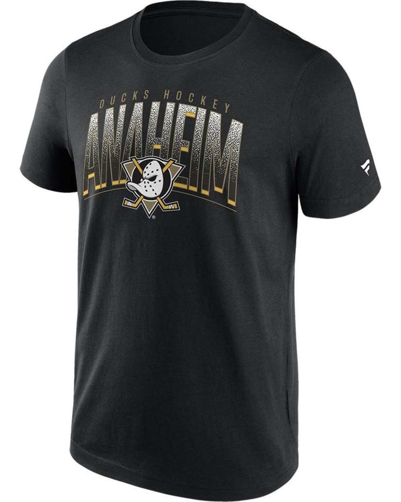 FANATICS CAMISETA FANATICS ANAHEIM DUCKS MANGA CORTA HOMBRE NEGRA NEGRO