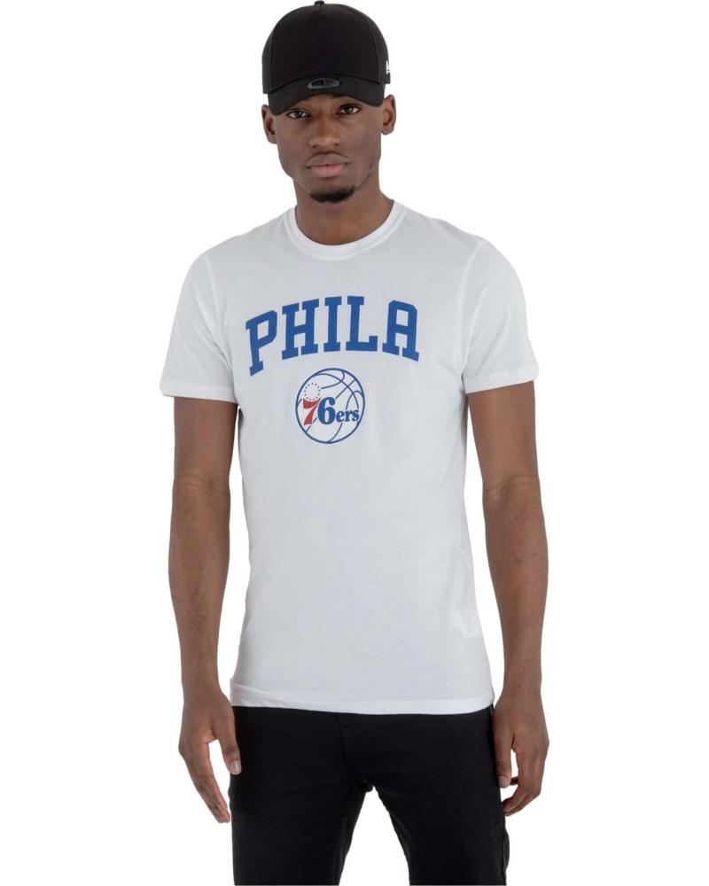 NEW ERA CAMISETA NEW ERA PHILADELPHIA 76ERS NBA MANGA CORTA HOMBRE BLANCO