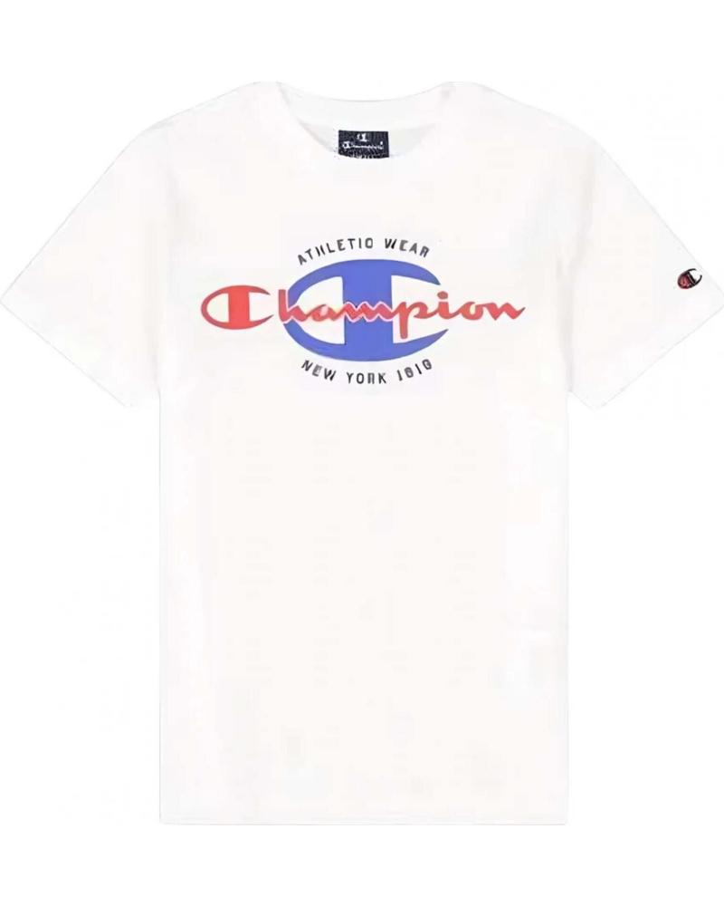 CHAMPION CAMISETA DE MANGA CORTA CHAMPION PARA NIÑOS BLANCO