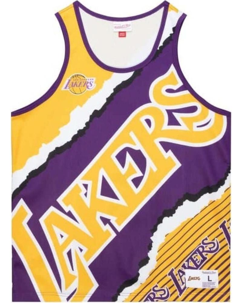 MITCHELL NESS CAMISETA DE BALONCESTO MITCHELL & NESS LAKERS HOMBRE MULTICOLOR