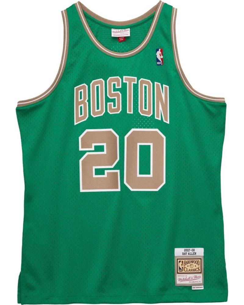 MITCHELL NESS CAMISETA DE BALONCESTO MITCHELL & NESS BOSTON CELTICS RAY ALLEN #20 HOMBRE VERDE VERDE