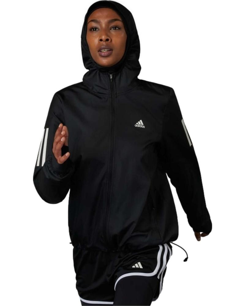 ADIDAS CHAQUETA CORTAVIENTOS ADIDAS ESSENTIALS MUJER NEGRA NEGRO