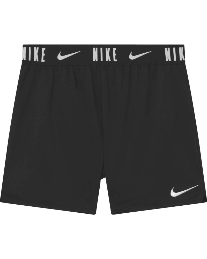 NIKE PANTALONES CORTOS NIKE PARA NIÑOS NEGROS NEGRO