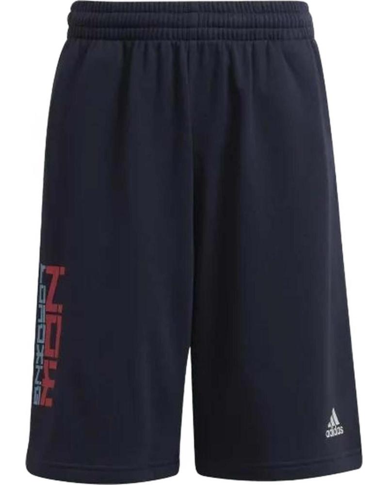 ADIDAS PANTALÓN CORTO ADIDAS ESSENTIALS LOGO NIÑO/NIÑA NEGRO