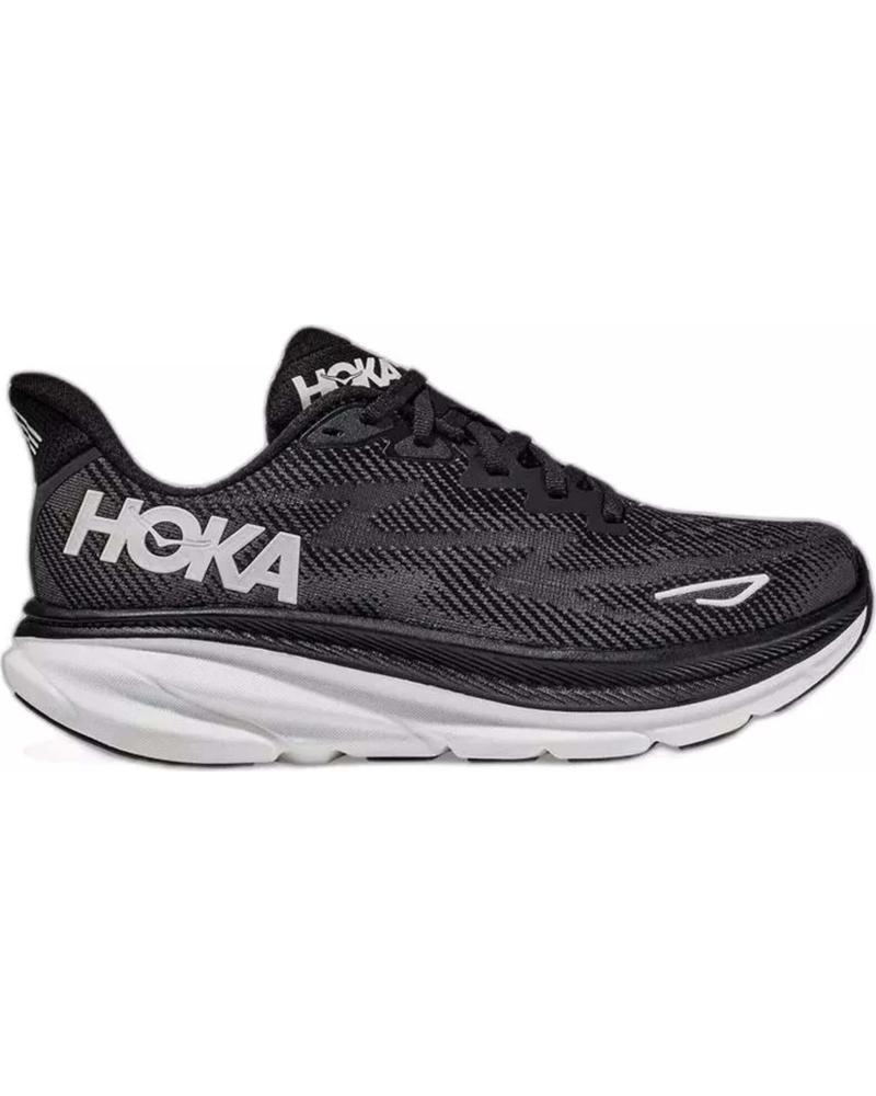 HOKA ZAPATILLAS DE RUNNING CLIFTON 9 NEGRO