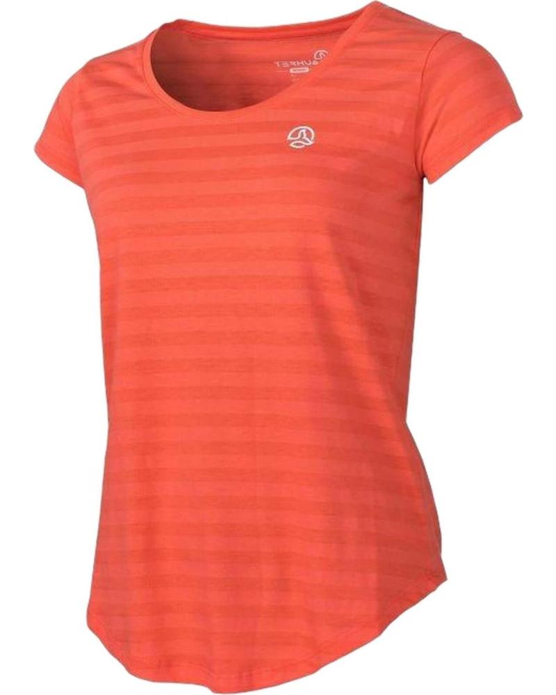 TERNUA CAMISETA DE MANGA CORTA TERNUA PARA MUJER NARANJA