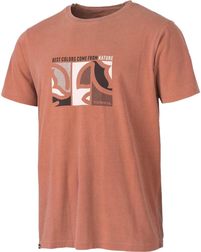 TERNUA CAMISETA TERNUA DE MANGA CORTA PARA HOMBRE NARANJA