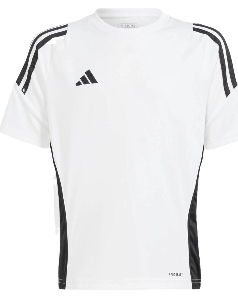 ADIDAS CAMISETA ADIDAS TRAINING ESSENTIALS 3 TIRAS MANGA CORTA NIÑOS BLANCO