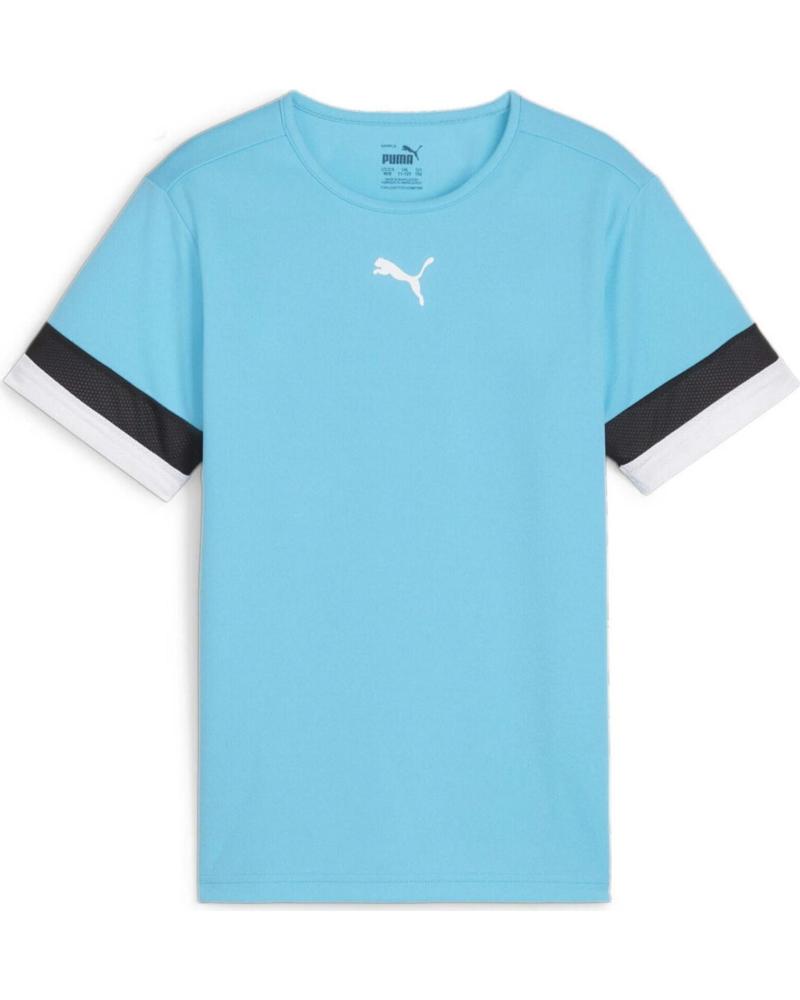 PUMA CAMISETA PUMA DE MANGA CORTA PARA NIÑOS AZUL