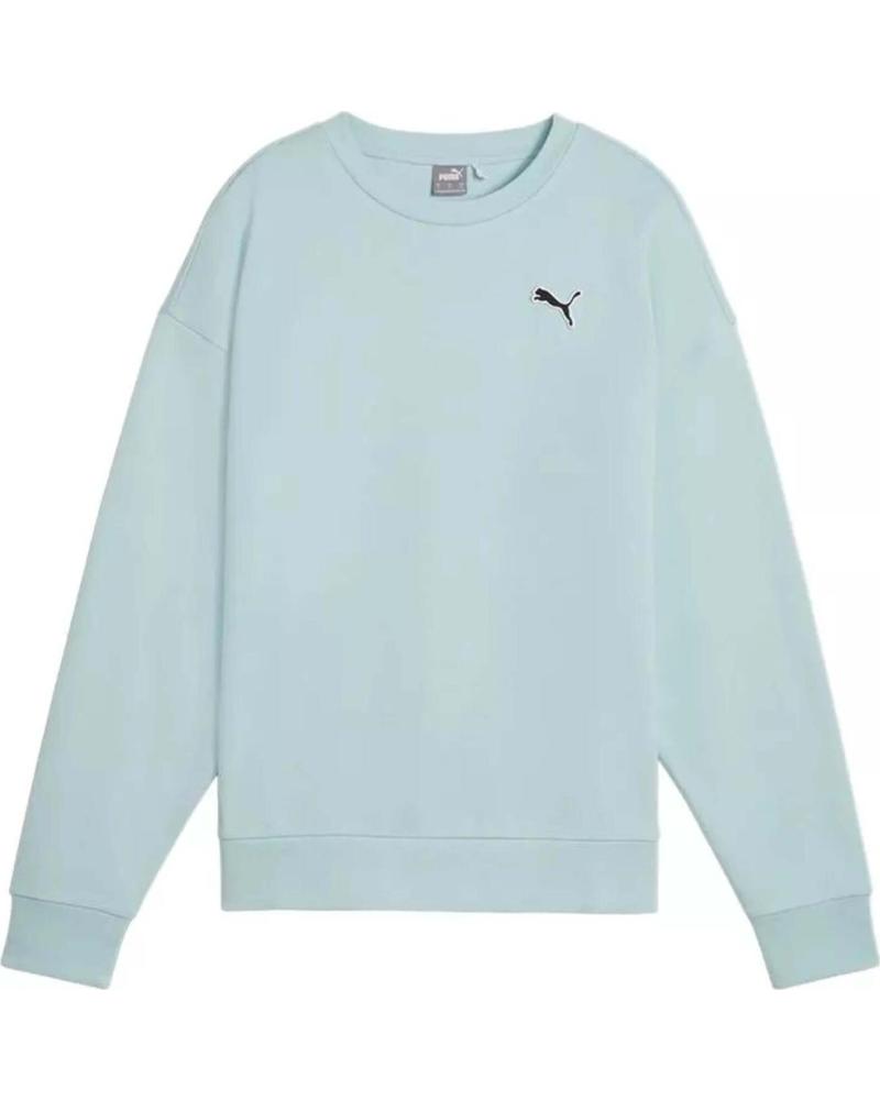 PUMA SUDADERA ESSENTIAL CREWNECK AZUL