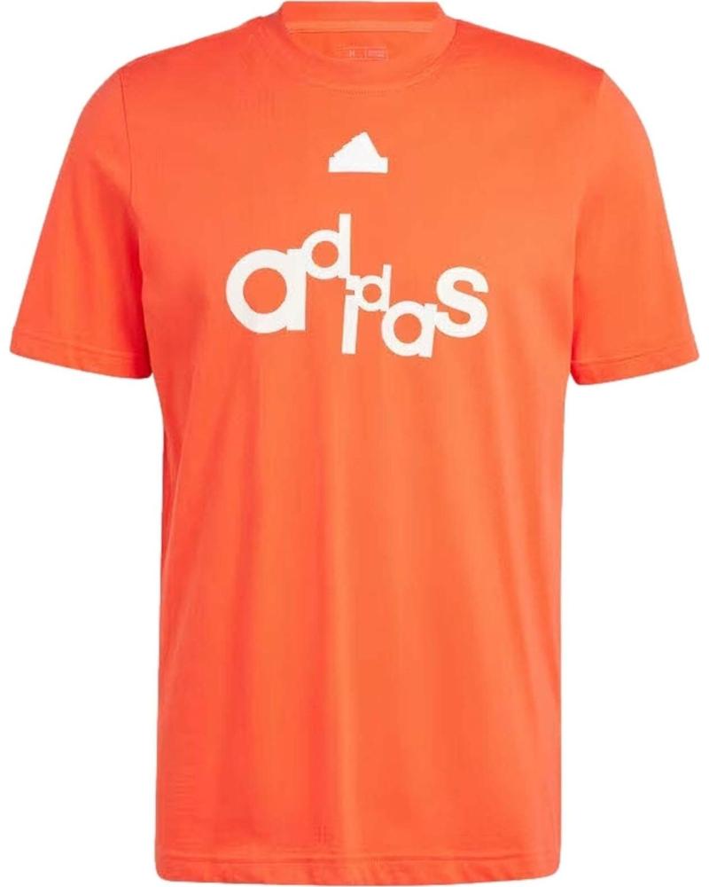 ADIDAS CAMISETA ADIDAS DE MANGA CORTA PARA HOMBRE ROJO