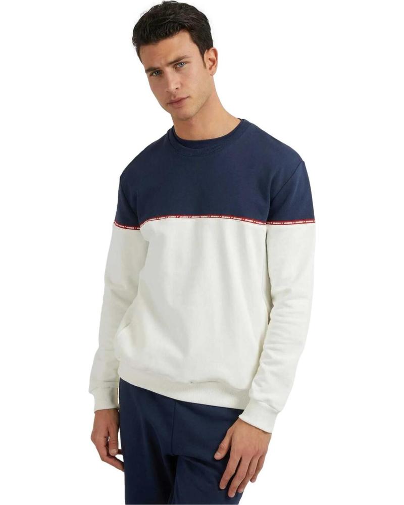 GUESS SUDADERA GUESS DE HOMBRE CON BLOQUES DE COLOR MULTICOLOR