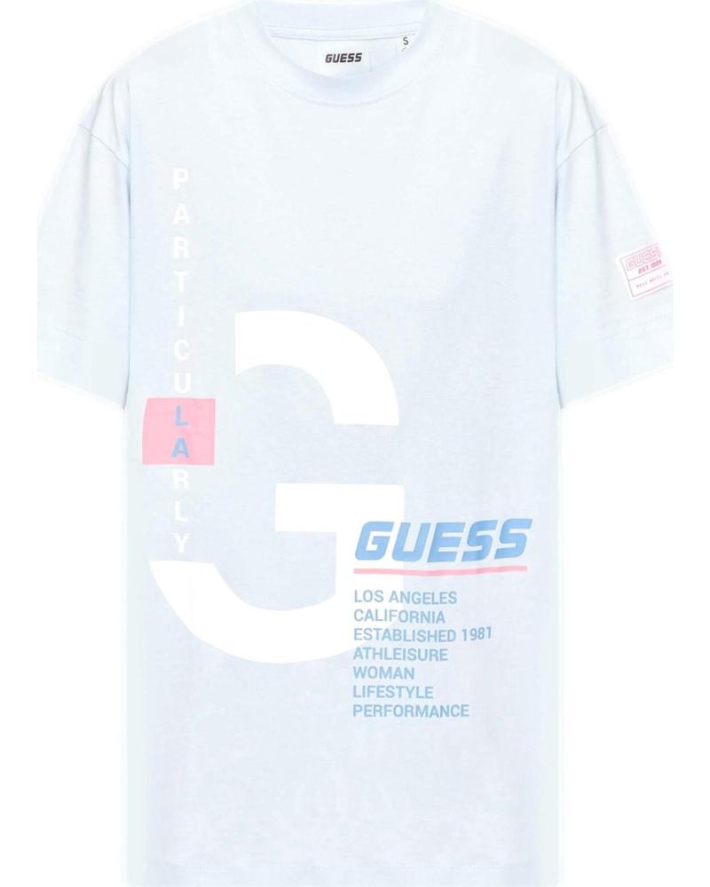 GUESS CAMISETA GUESS DE MANGA CORTA PARA MUJER AZUL