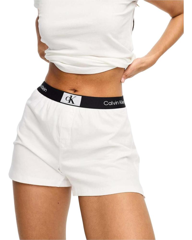 CALVIN KLEIN CALVIN KLEIN PANTALÓN CORTO MUJER BLANCO BLANCO