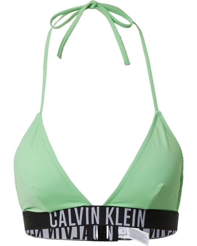 CALVIN KLEIN TOP DE BIKINI CALVIN KLEIN PARA MUJER VERDE