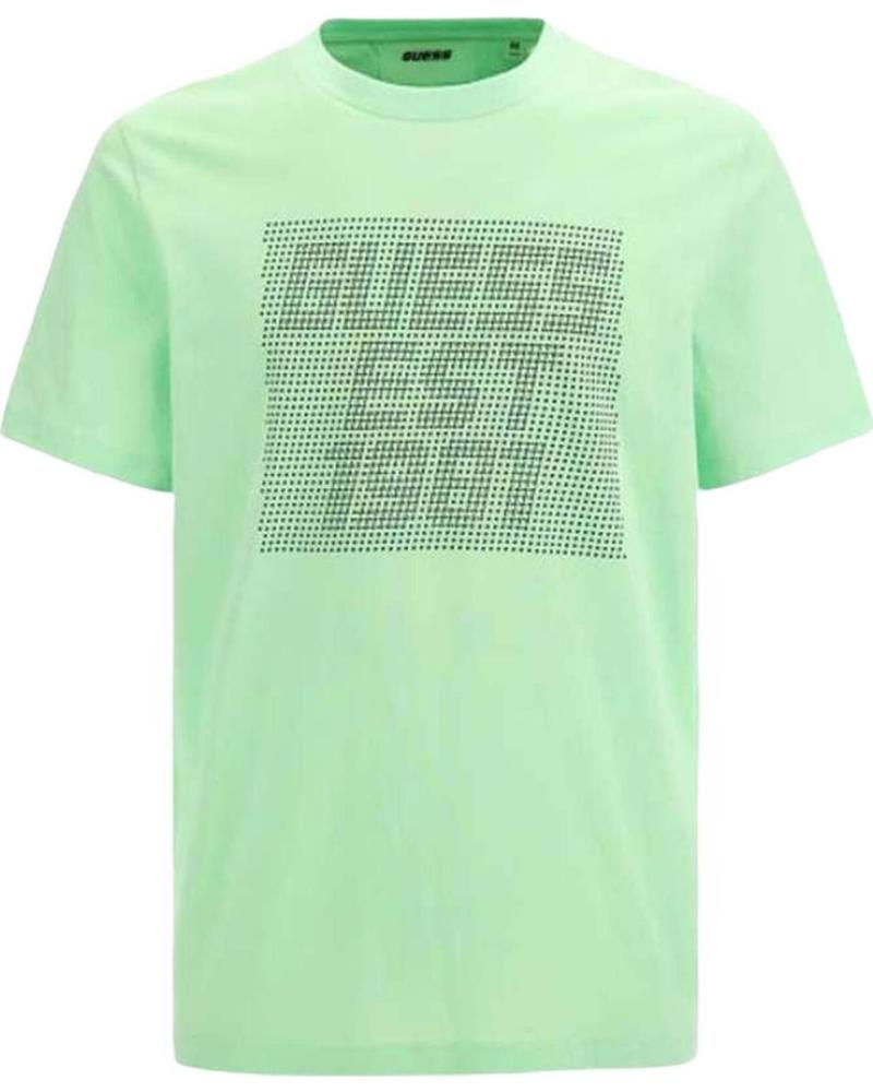 GUESS CAMISETA GUESS DE MANGA CORTA PARA HOMBRE VERDE