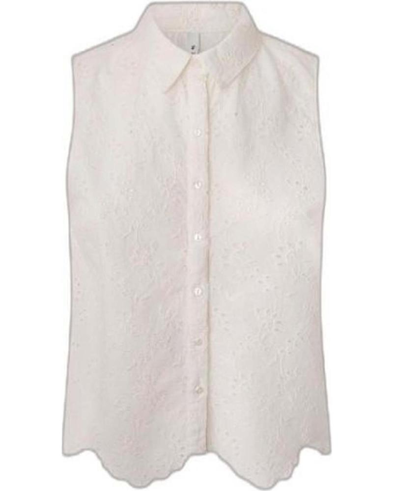 PEPE JEANS CAMISA BLANCA SIN MANGAS PEPE JEANS PARA MUJER BLANCO