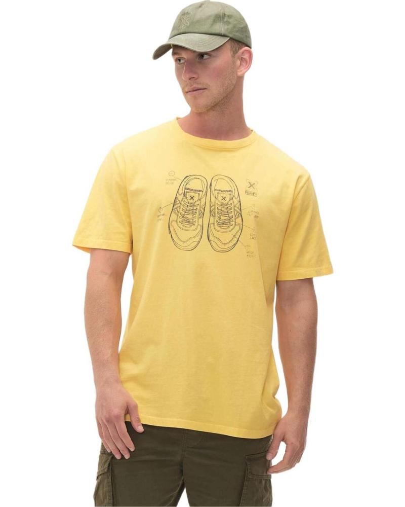 MUNICH CAMISETA MUNICH DE MANGA CORTA PARA HOMBRE AMARILLO