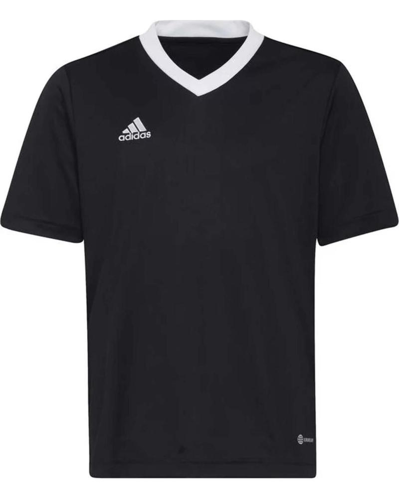 ADIDAS CAMISETA ADIDAS ENTRENAMIENTO NIÑOS NEGRA NEGRO