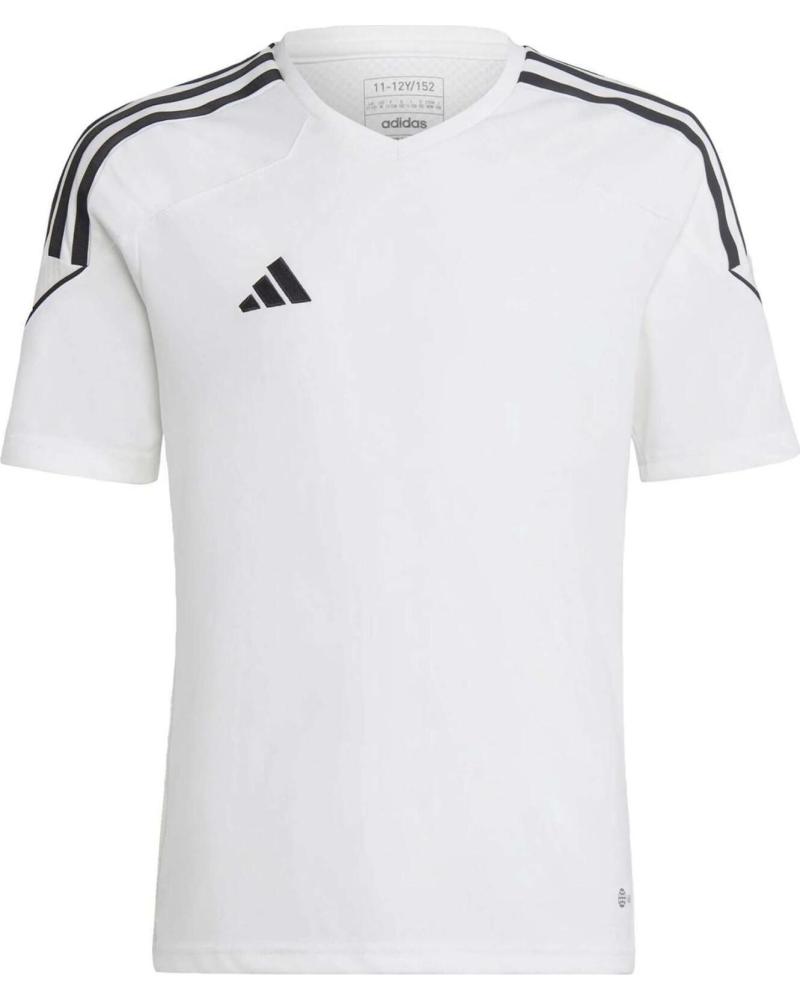 ADIDAS CAMISETA ADIDAS TIRO CLUB MANGA CORTA NIÑOS BLANCO