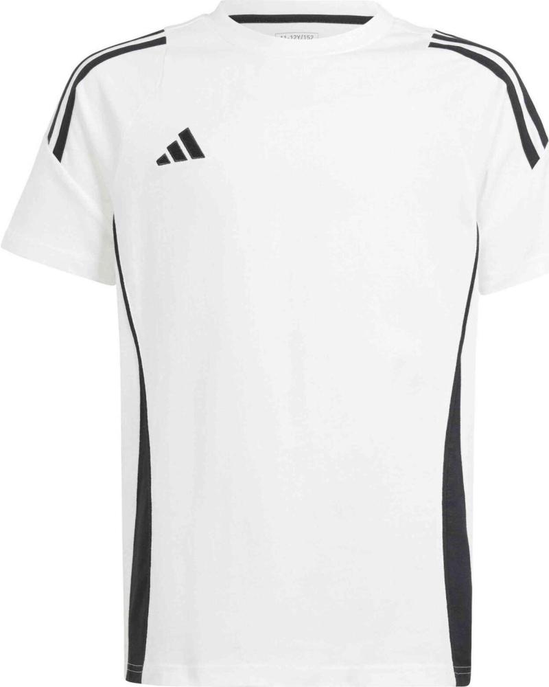 ADIDAS CAMISETA ADIDAS TIRO CLUB MANGA CORTA UNISEX INFANTIL BLANCA BLANCO