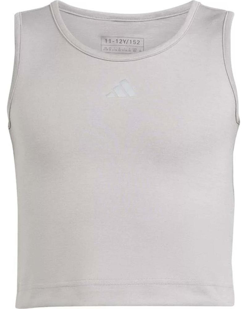 ADIDAS CAMISETA SIN MANGAS ADIDAS ESSENTIALS PARA NIÑA GRIS