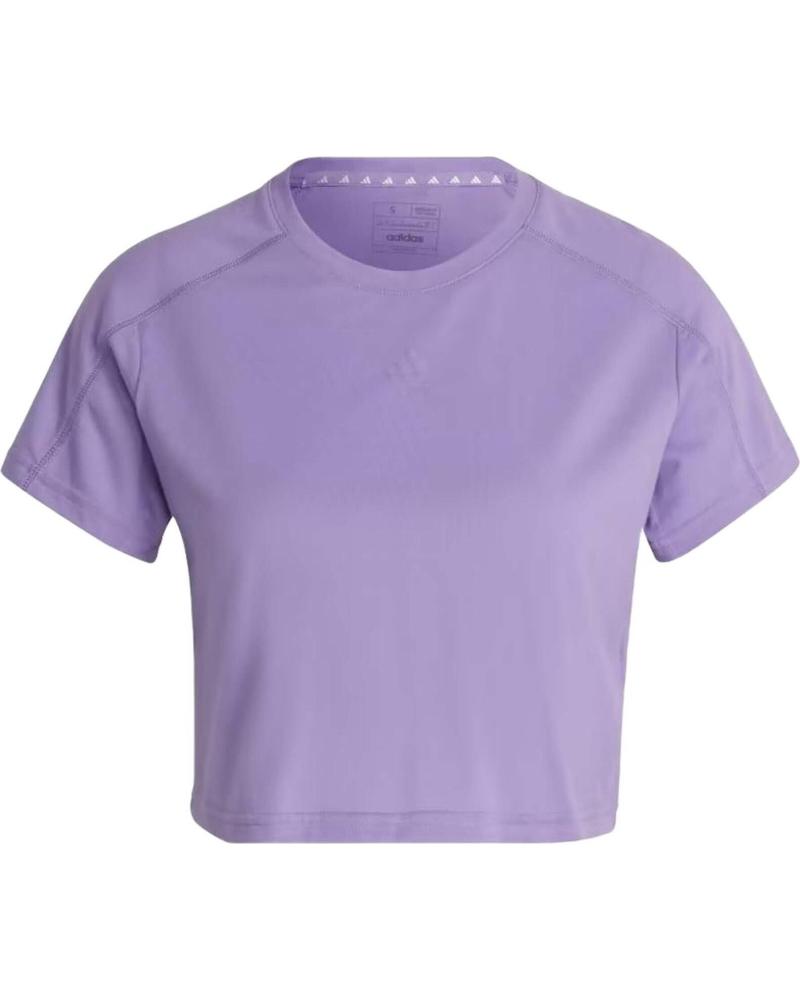 ADIDAS CAMISETA ADIDAS ESSENTIALS CROP PARA MUJER MORADO