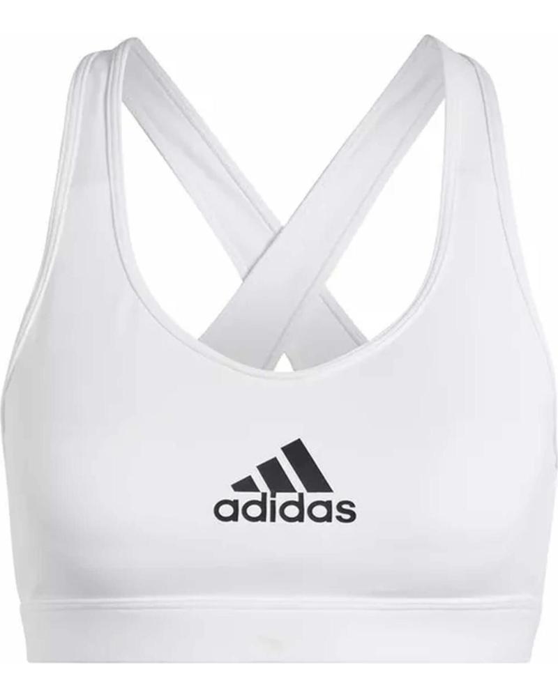 ADIDAS SUJETADOR DEPORTIVO ADIDAS PARA MUJER BLANCO