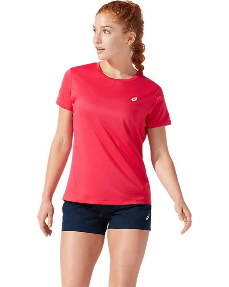 ASICS CAMISETA DE MANGA CORTA ASICS PARA MUJER ROSA