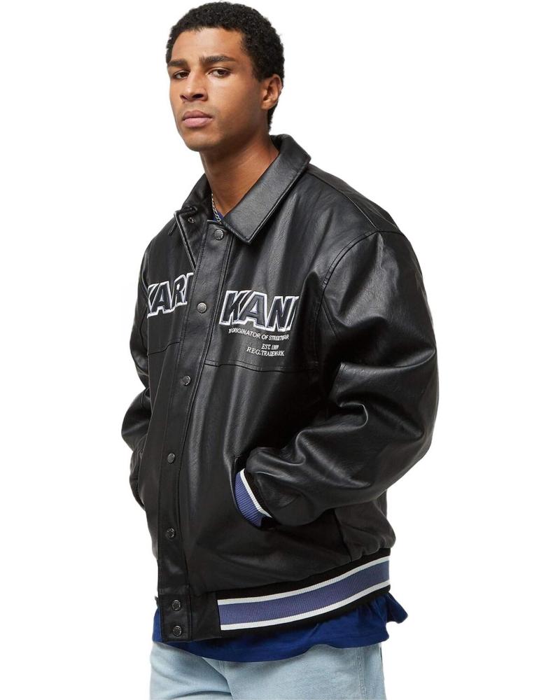 KARL KANI CHAQUETA KARL KANI PARA HOMBRE NEGRA NEGRO