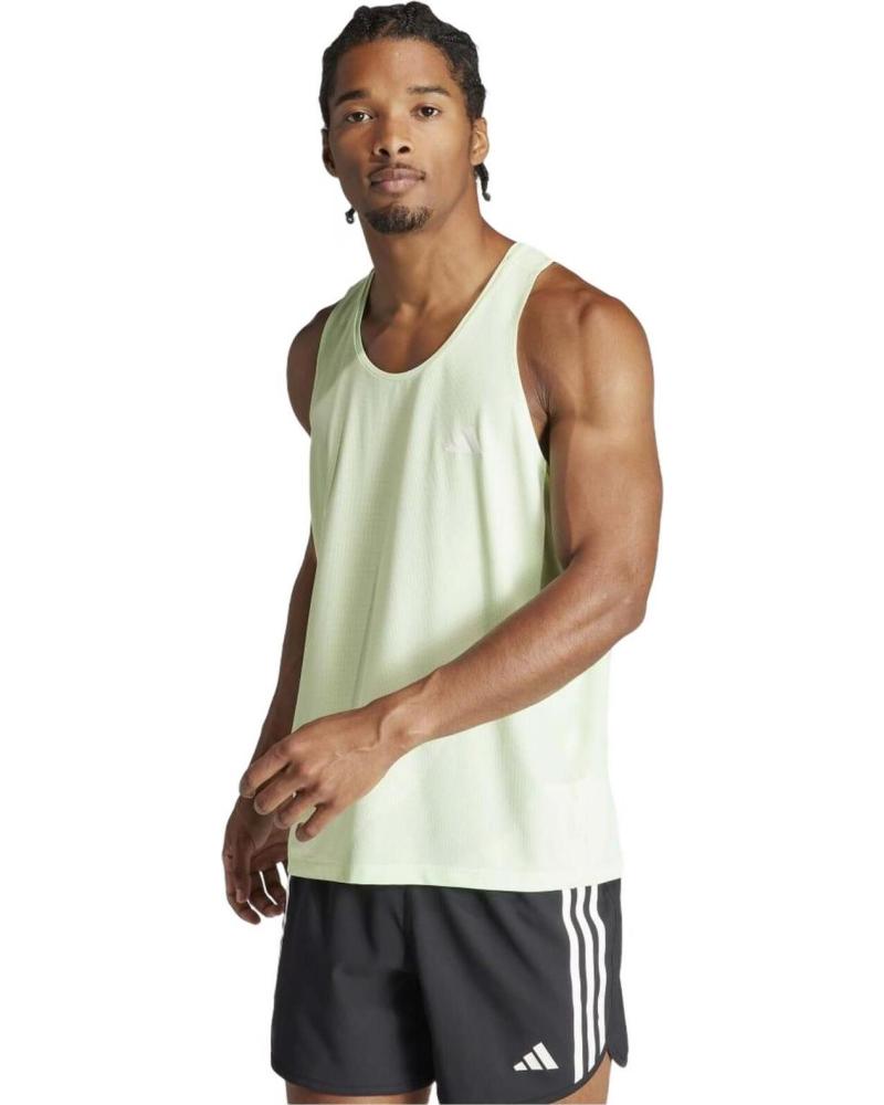ADIDAS CAMISETA DE TIRANTES ADIDAS RUN FAST PARA HOMBRE BLANCO