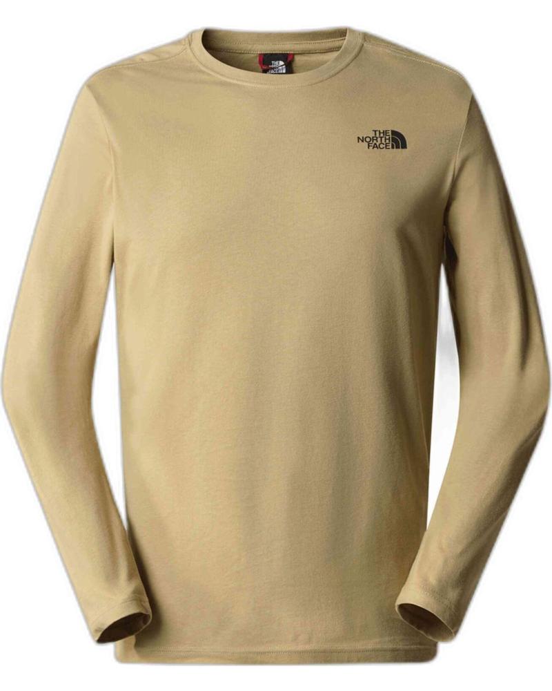 THE NORTH FACE CAMISETA DE MANGA LARGA THE NORTH FACE PARA HOMBRE BEIGE