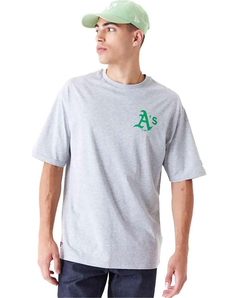 NEW ERA CAMISETA NEW ERA DE MANGA CORTA PARA HOMBRE GRIS