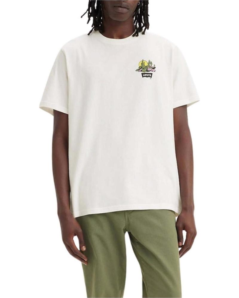 LEVIS CAMISETA LEVI´S DE MANGA CORTA PARA HOMBRE CON ESTAMPADO GRÁFICO BLANCO