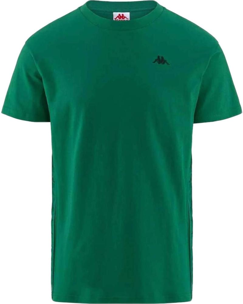 KAPPA CAMISETA KAPPA DE MANGA CORTA PARA HOMBRE VERDE VERDE