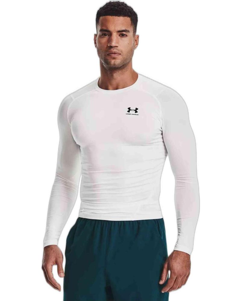 UNDER ARMOUR CAMISETA DE MANGA LARGA PARA HOMBRE UNDER ARMOUR BLANCO