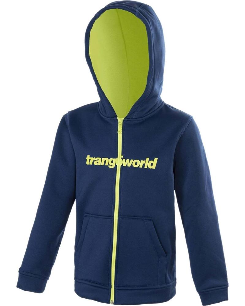 TRANGOWORLD CHAQUETA CON CAPUCHA TRANGOWORLD PARA NIÑO AZUL