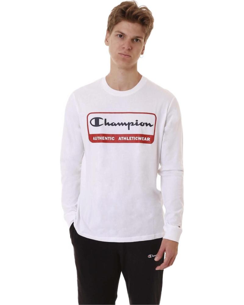 CHAMPION CAMISETA DE MANGA LARGA CHAMPION PARA HOMBRE BLANCO