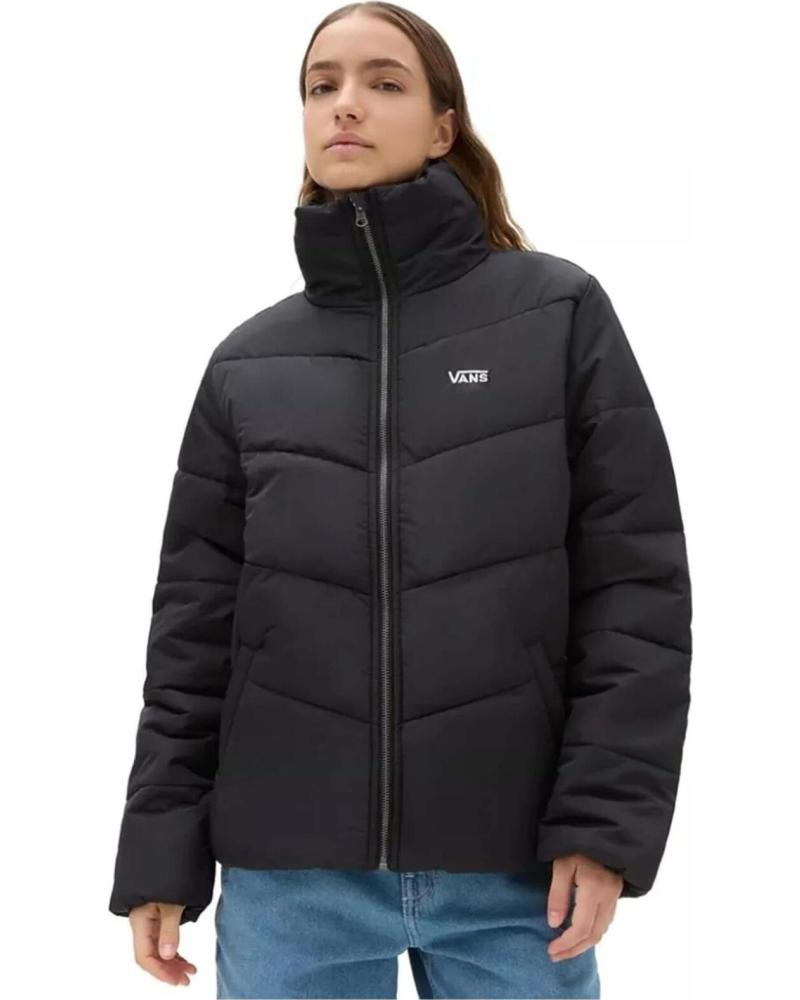 VANS OFF THE WALL CHAQUETA ACOLCHADA VANS OFF THE WALL PARA MUJER NEGRO