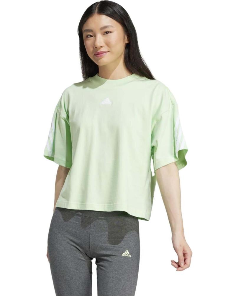 ADIDAS CAMISETA ADIDAS ESSENTIALS DE MUJER MANGA CORTA VERDE VERDE