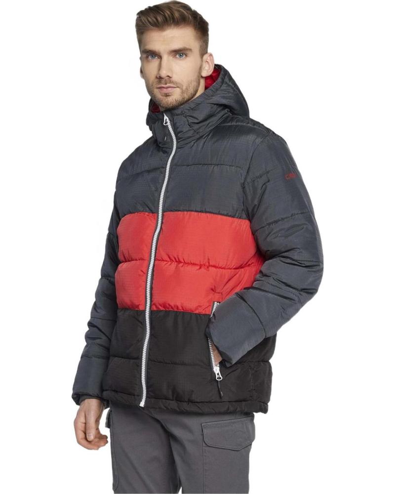 CMP CAMPAGNOLO CHAQUETA ACOLCHADA CON CAPUCHA CMP CAMPAGNOLO MULTICOLOR