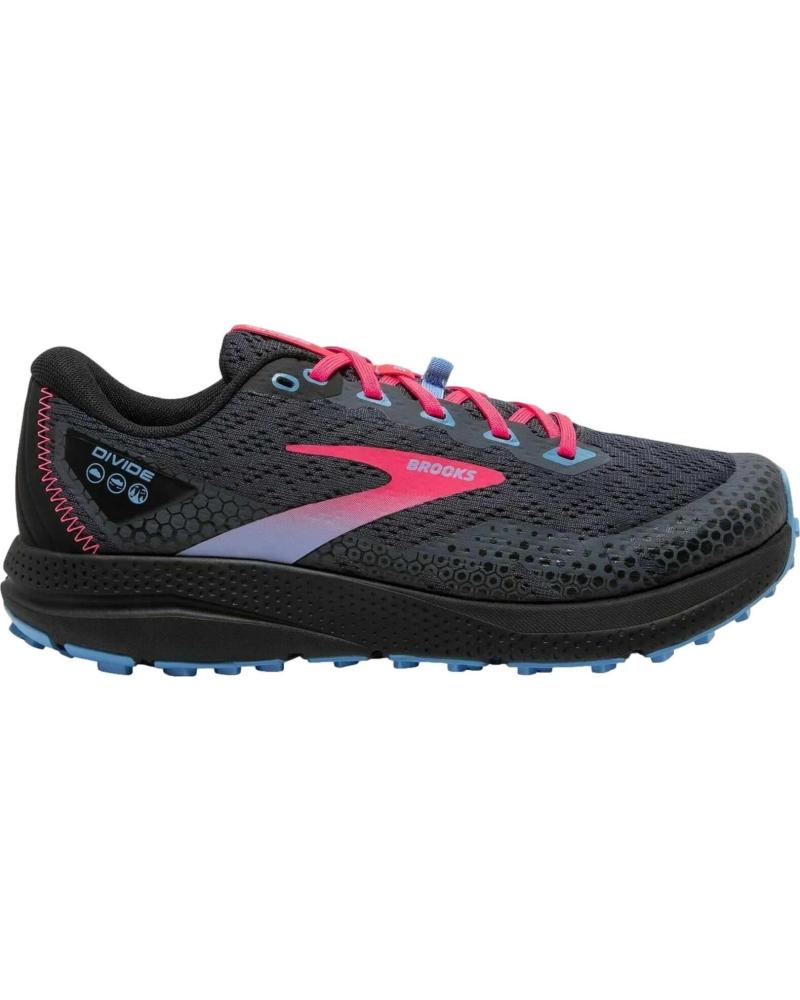 BROOKS ZAPATILLAS TRAIL RUNNING BROOKS DIVIDE NEGRO
