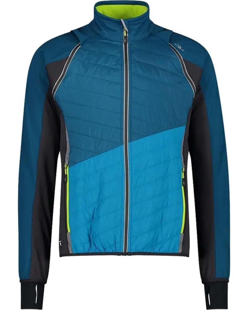 CMP CAMPAGNOLO CHAQUETA TÉCNICA PERFORMANCE CON CREMALLERA AZUL