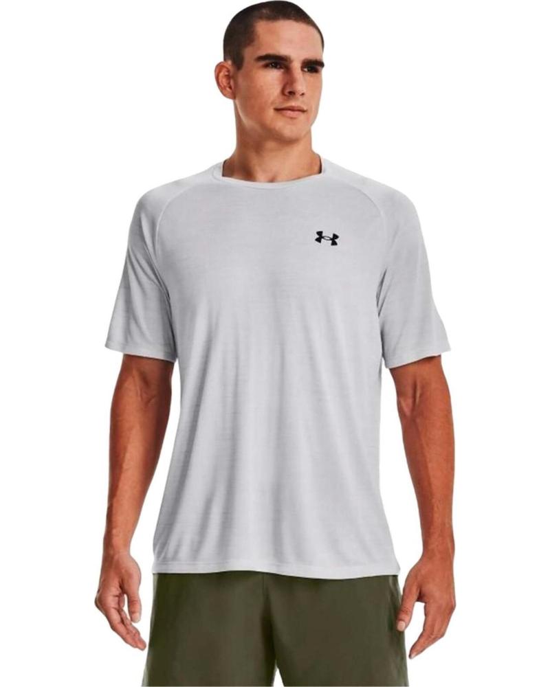 UNDER ARMOUR CAMISETA DE MANGA CORTA UNDER ARMOUR TECH 20 PARA HOMBRE GRIS