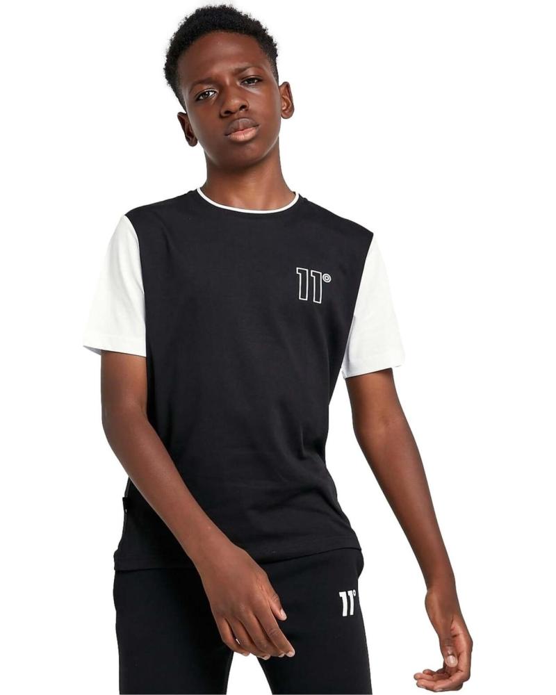 11 DEGREES CAMISETA MANGA CORTA 11 DEGREES NEGRO