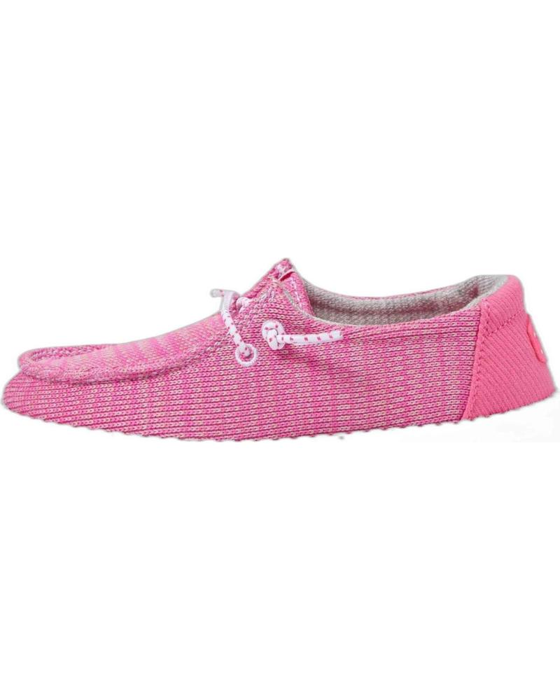 HEY DUDE MOCASINES CASUALES LIGEROS TIPO SLIP-ON ROSA