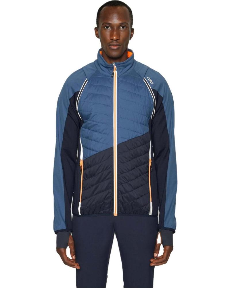 CMP CAMPAGNOLO CHAQUETA TÉCNICA PERFORMANCE CON CREMALLERA AZUL