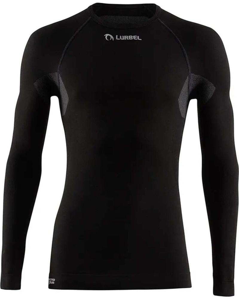 LURBEL CAMISETA LURBEL DE MANGA LARGA PARA HOMBRE NEGRO