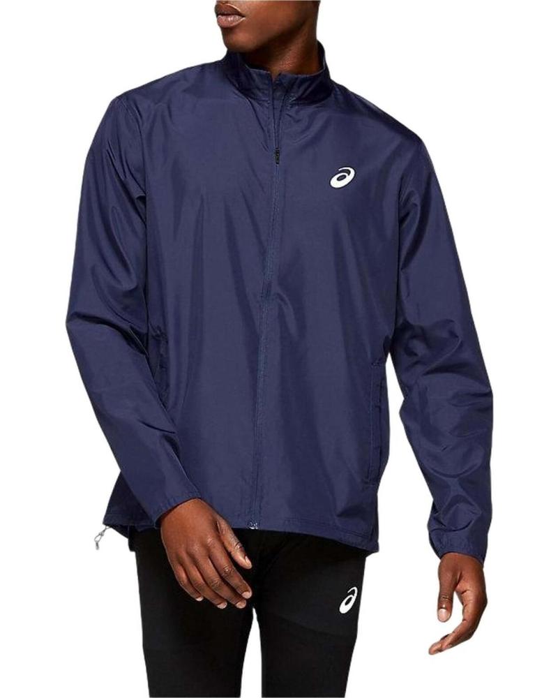 ASICS CHAQUETA CORTAVIENTOS DEPORTIVA AZUL